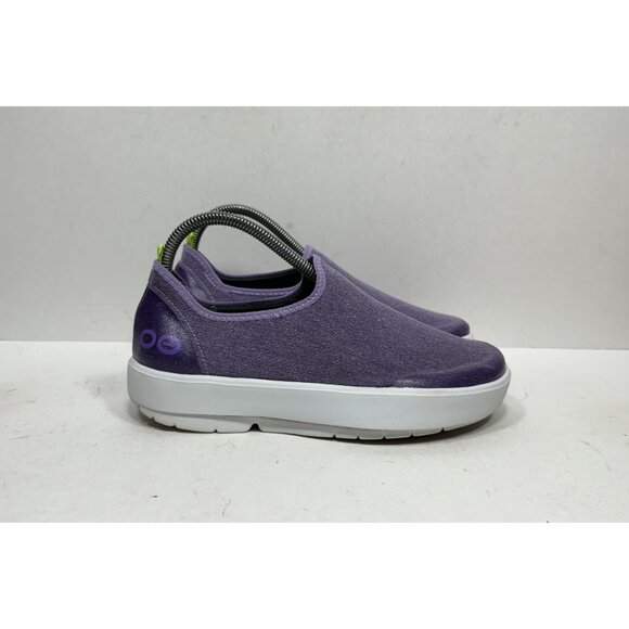 Oofos Oomg eeZee Low Women's Size 7.5 Comfort Slip On Shoes Purple Wash - Picture 1 of 7